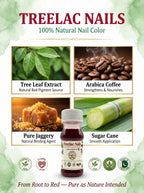 Treelac Nails — Natural Botanical Nail Color | 100% Chemical Free Red Tint